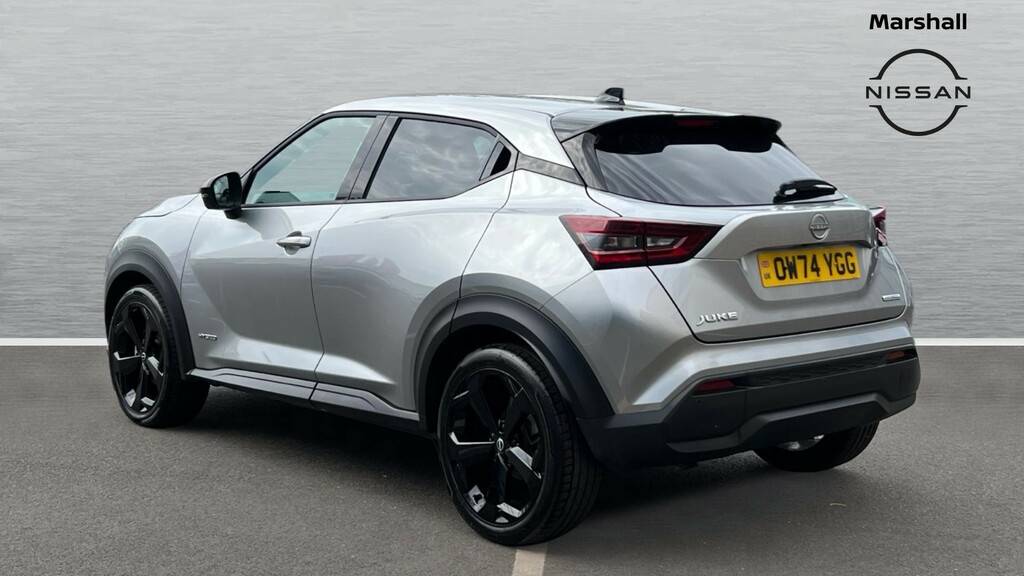 Nissan Juke Juke 1.6 Hybrid Tekna OW74YGG Silver #2
