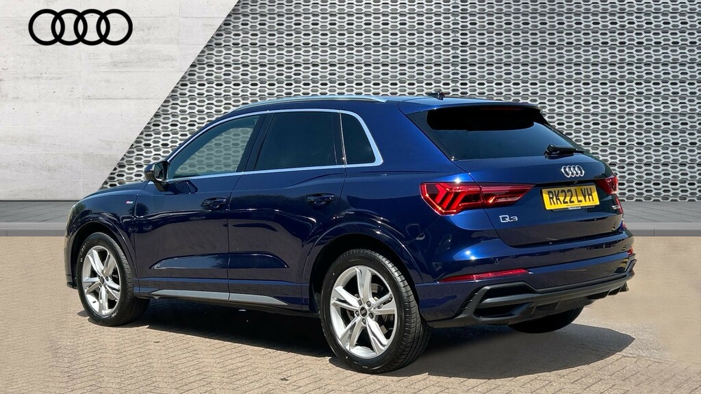Audi Q3 Q3 35 Tdi S Line S Tronic Comfortsound Pack RK22LVH Blue #3
