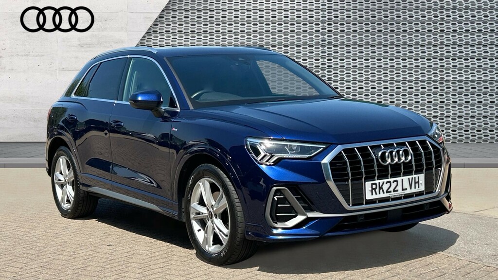 Audi Q3 Q3 35 Tdi S Line S Tronic Comfortsound Pack Blue