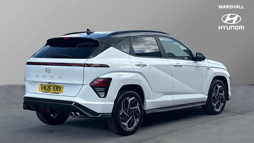 Hyundai Kona Kona N Line S 1.6T 2Tr My25 White #3