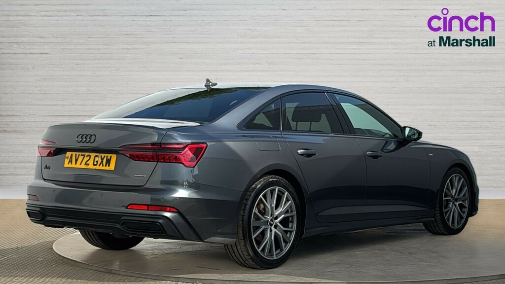 Audi A6 Saloon A6 40 Tdi Quattro Black Edition S Tronic Tech AV72GXW Grey #3