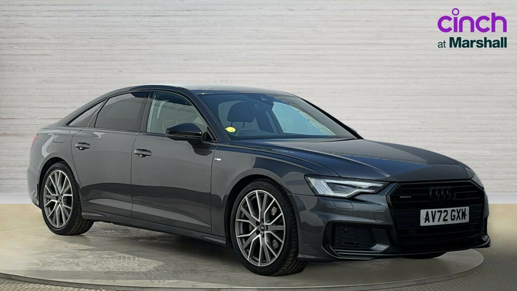 Audi A6 Saloon A6 40 Tdi Quattro Black Edition S Tronic Tech Grey