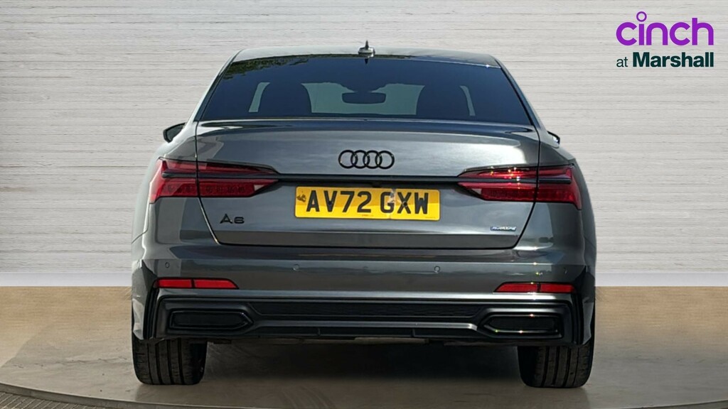 Audi A6 Saloon A6 40 Tdi Quattro Black Edition S Tronic Tech AV72GXW Grey #4