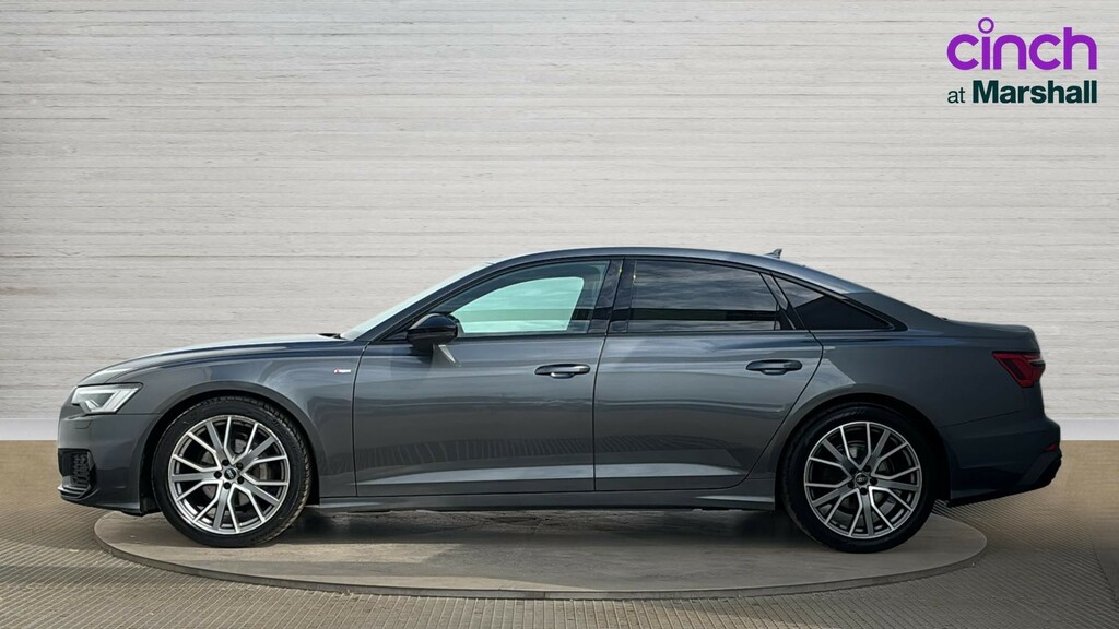 Audi A6 Saloon A6 40 Tdi Quattro Black Edition S Tronic Tech AV72GXW Grey #6