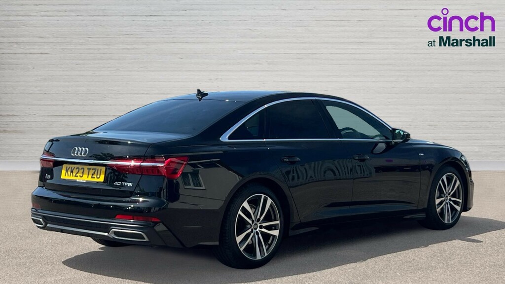 Audi A6 Saloon A6 40 Tfsi S Line S Tronic Tech Pack KK23TZU Black #3