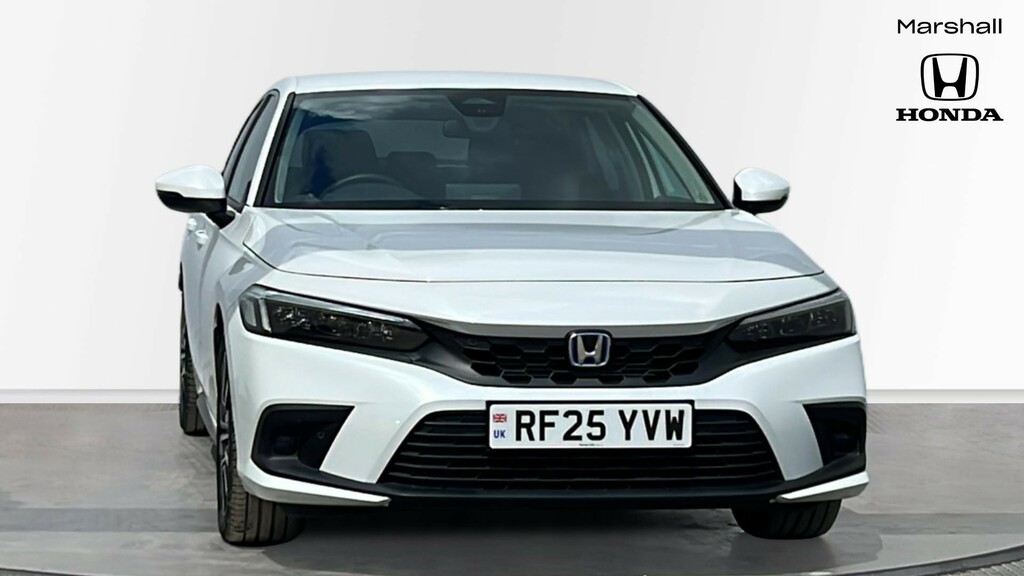 Honda Civic Civic 2.0 Ehev Elegance Cvt RF25YVW White #6