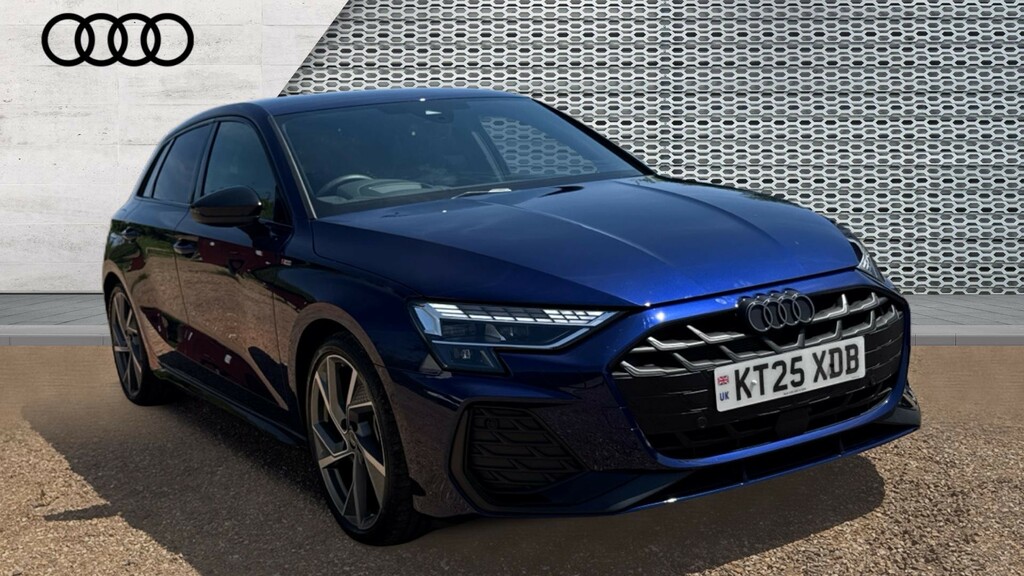 Audi A3 A3 35 Tfsi Black Edition S Tronic Tech Pack Blue