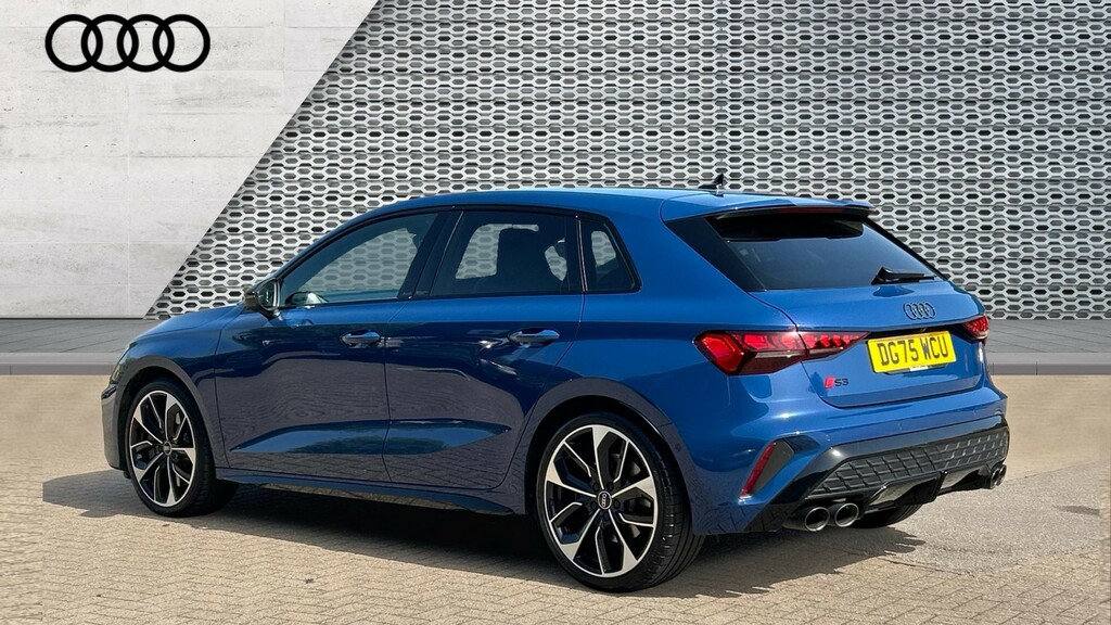 Audi A3 A3 S3 Tfsi Quattro 333 Black Edition S Tronic DG75WCU Blue #3