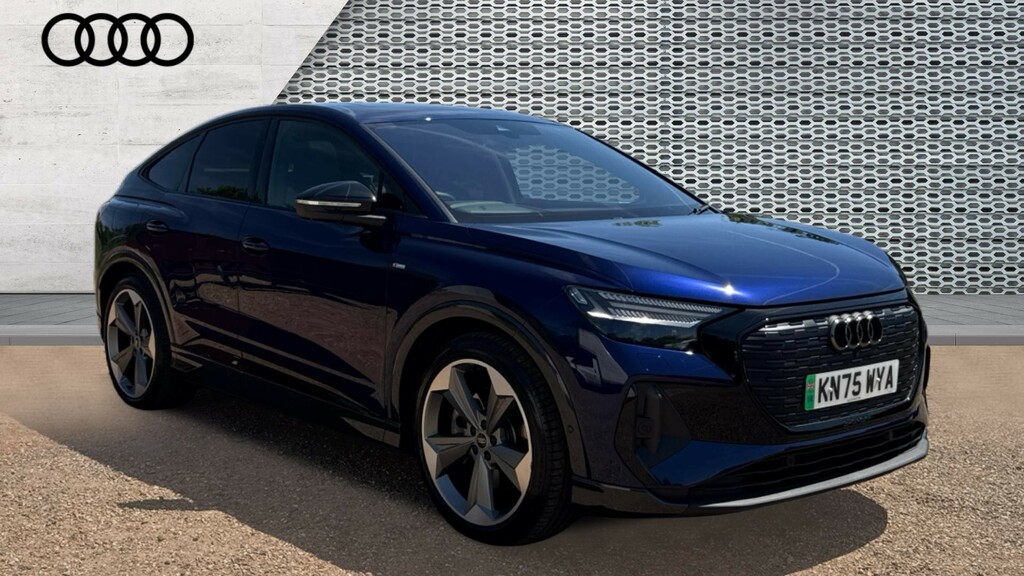 Audi Q4 E Tron Q4 210Kw 45 Qtro 82Kwh Black Ed Tech Pro Blue
