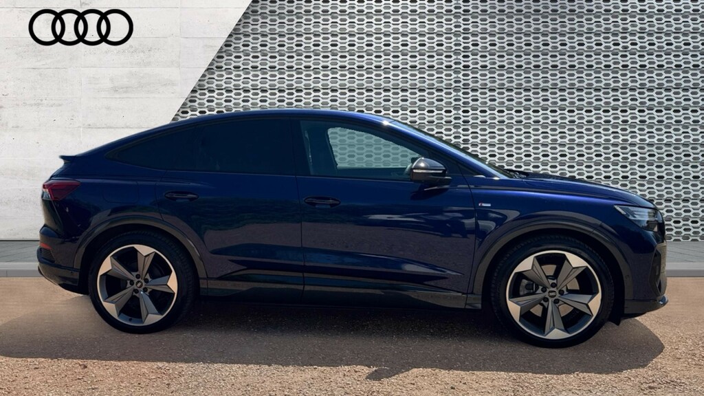 Audi Q4 E Tron Q4 210Kw 45 Qtro 82Kwh Black Ed Tech Pro KN75WYA Blue #4