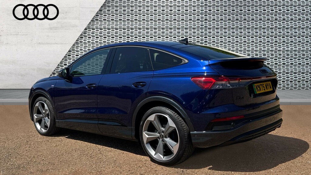 Audi Q4 E Tron Q4 210Kw 45 Qtro 82Kwh Black Ed Tech Pro KN75WYA Blue #3