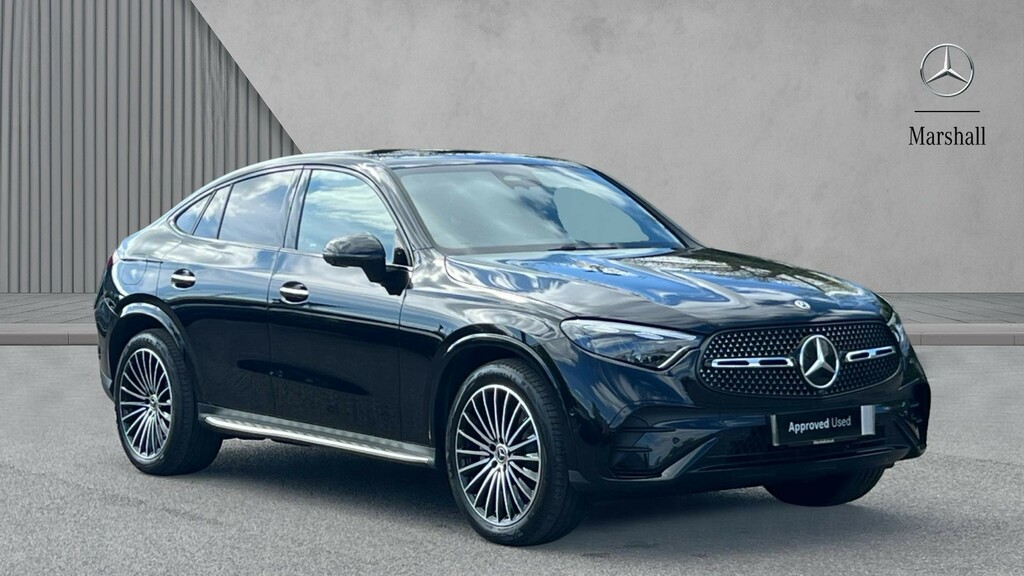 Mercedes-Benz GLC Class Glc 220D 4Matic Amg Line Premium Plus Coupe Black