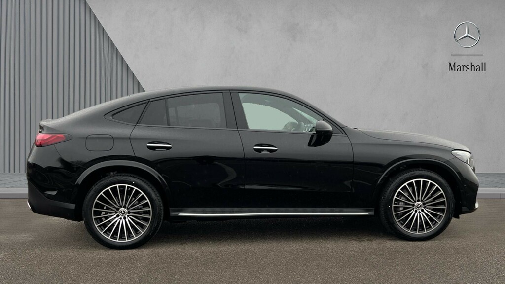 Mercedes-Benz GLC Class Glc 220D 4Matic Amg Line Premium Plus Coupe HV26BXK Black #4