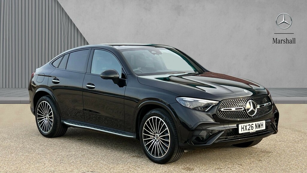Mercedes-Benz GLC Class Glc 300D 4Matic Amg Line Premium Plus Coupe Black