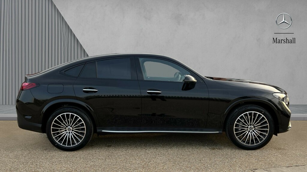 Mercedes-Benz GLC Class Glc 300D 4Matic Amg Line Premium Plus Coupe HX26NWH Black #4