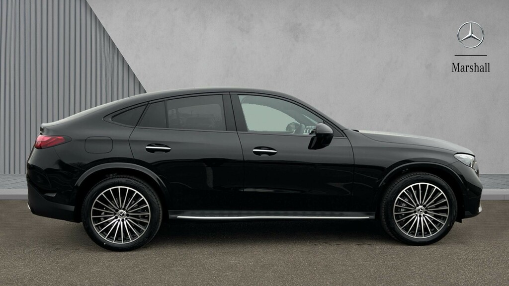 Mercedes-Benz GLC Class Glc 300D 4Matic Amg Line Premium Plus Coupe HV26VGR Black #4