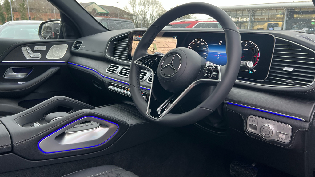 Mercedes-Benz GLE Class Gle 450D 4Matic Amg Line Prem 9G-tron 7 St PO26RHJ Black #3