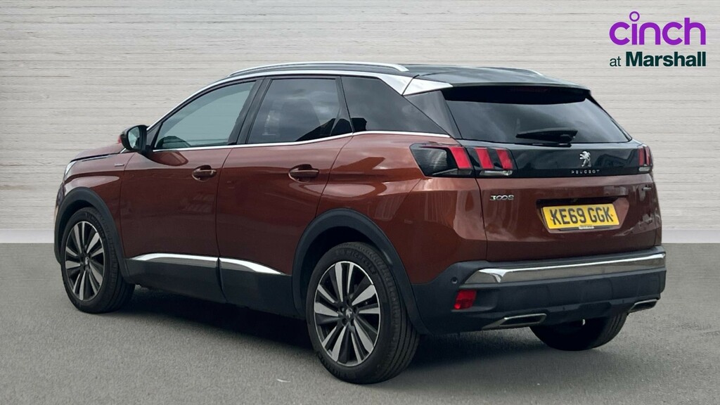 Peugeot 3008 3008 1.2 Puretech Gt Line Premium Eat8 KE69GGK Brown #5