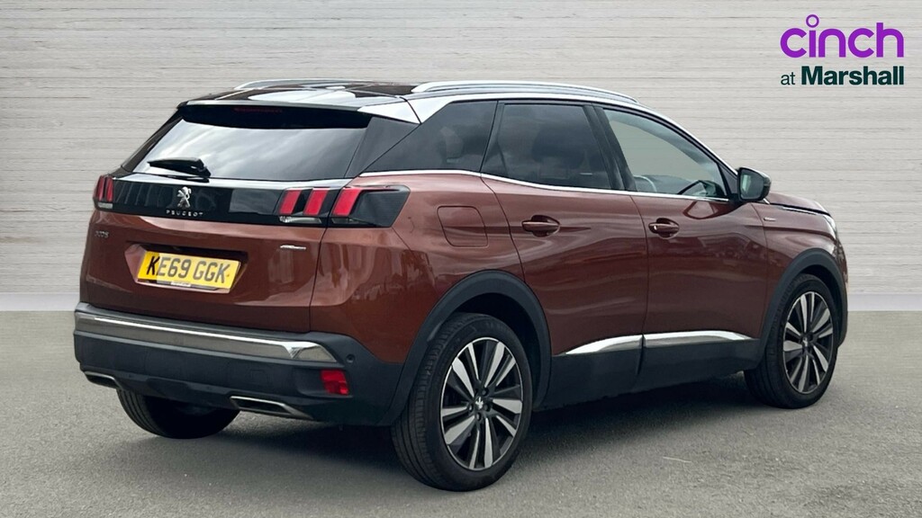 Peugeot 3008 3008 1.2 Puretech Gt Line Premium Eat8 KE69GGK Brown #3
