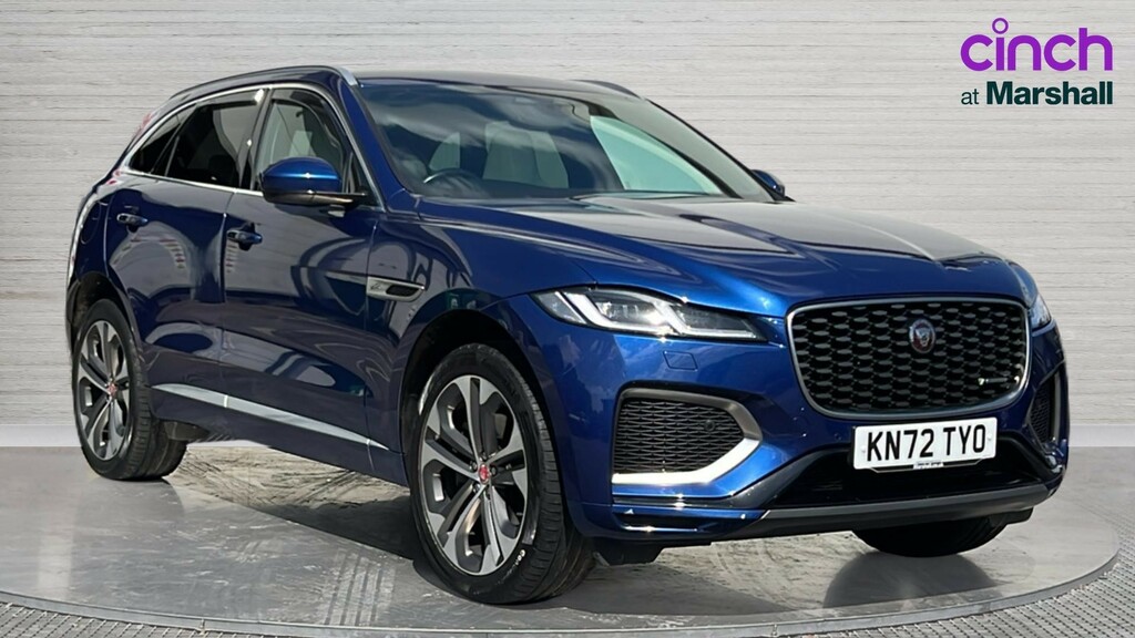 Jaguar F-Pace F-pace 2.0 D200 R-dynamic Hse Awd Blue