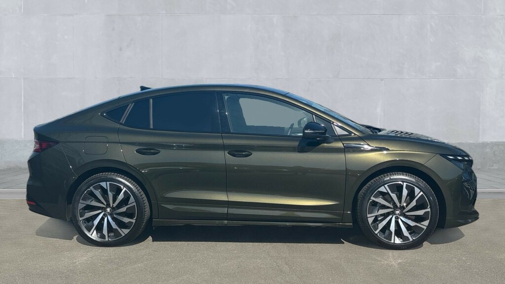 Skoda ENYAQ Enyaq Coup- Sportline 85X 82 Kwh 286 Ps Single Spe GF26SUU Green #4