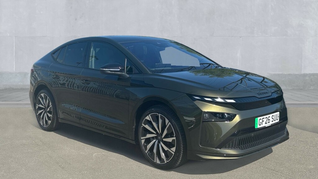 Skoda ENYAQ Enyaq Coup- Sportline 85X 82 Kwh 286 Ps Single Spe Green