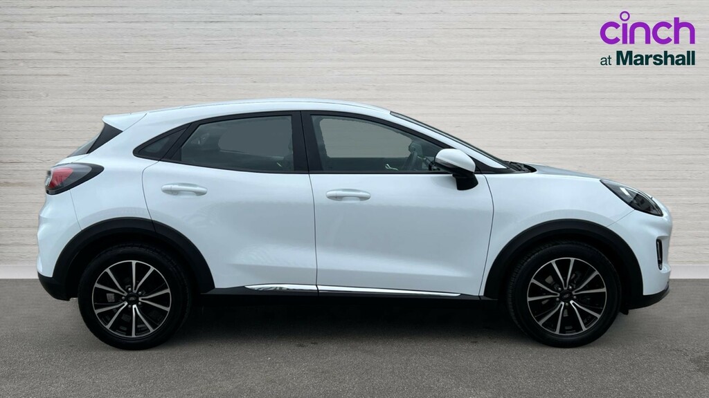 Ford Puma Puma 1.0 Ecoboost Hybrid Mhev Titanium Dct YH22DRO White #2