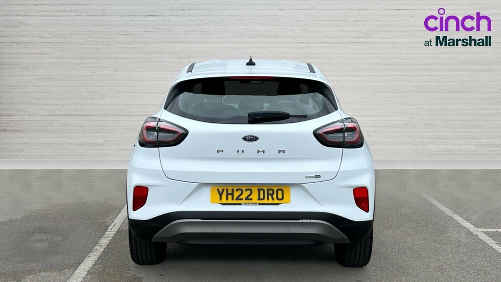 Ford Puma Puma 1.0 Ecoboost Hybrid Mhev Titanium Dct YH22DRO White #4