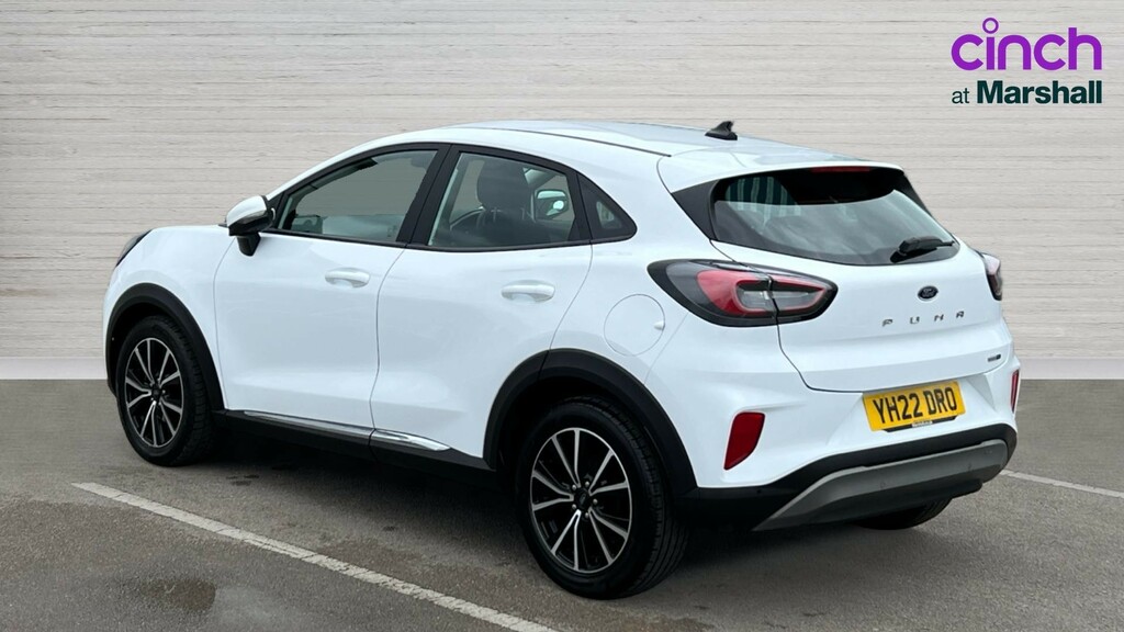 Ford Puma Puma 1.0 Ecoboost Hybrid Mhev Titanium Dct YH22DRO White #5