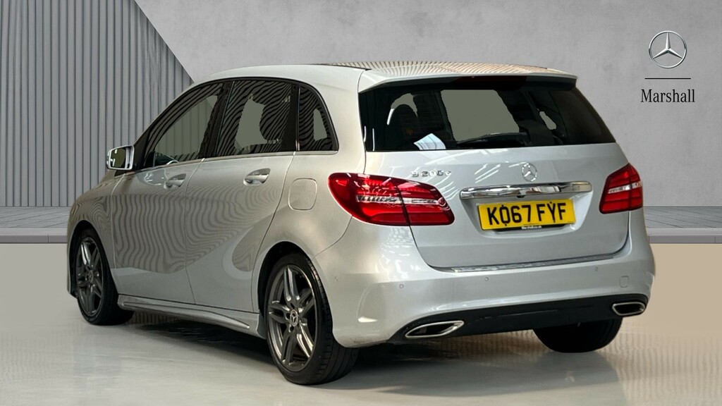 Mercedes-Benz B Class B Class B200d Amg Line Premium Plus KO67FYF Silver #2