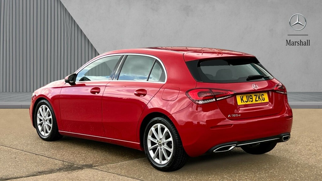 Mercedes-Benz A Class A Class A180d Sport KJ19ZKG Red #2