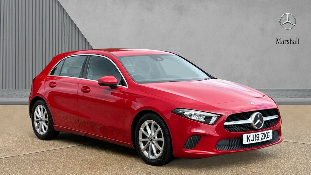 Mercedes-Benz A Class A Class A180d Sport Red