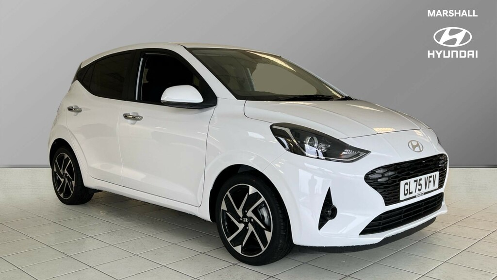 Hyundai I10 I10 Hat 1.2 Mpi 79Ps Premium Nav Au White