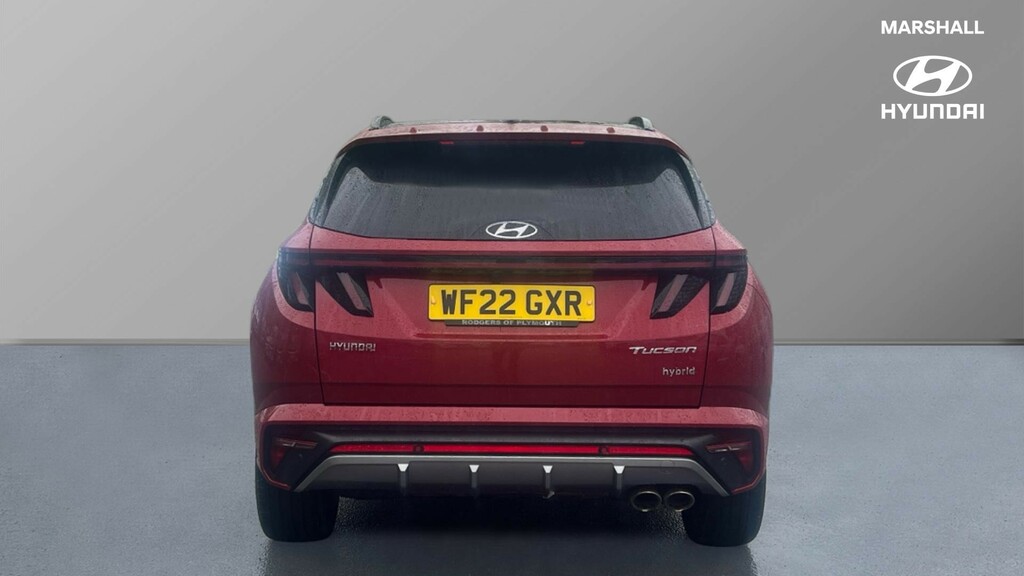 Hyundai Tucson Tucson 1.6 Tgdi Hybrid 230 N Line S 2Wd WF22GXR Red #4