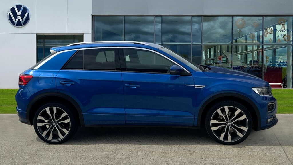Volkswagen T-Roc T-roc 2.0 Tdi R-line Dsg KW21OLJ Blue #4