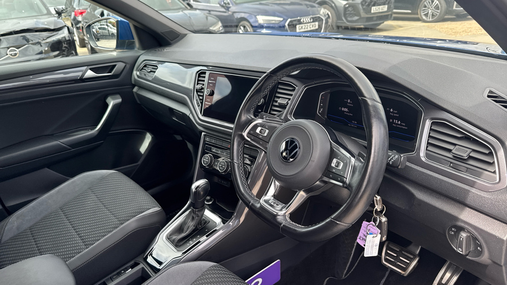 Volkswagen T-Roc T-roc 2.0 Tdi R-line Dsg KW21OLJ Blue #6