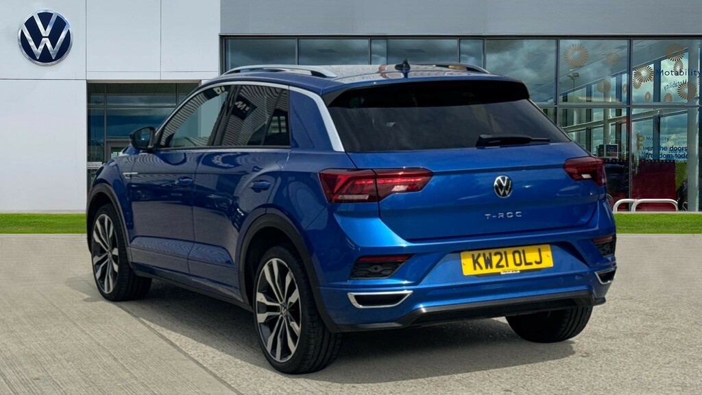 Volkswagen T-Roc T-roc 2.0 Tdi R-line Dsg KW21OLJ Blue #3