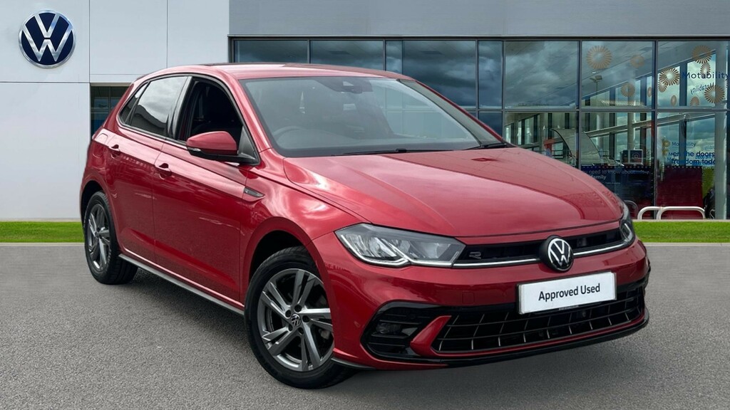 Volkswagen Polo Polo 1.0 Tsi 110 R-line Dsg Red