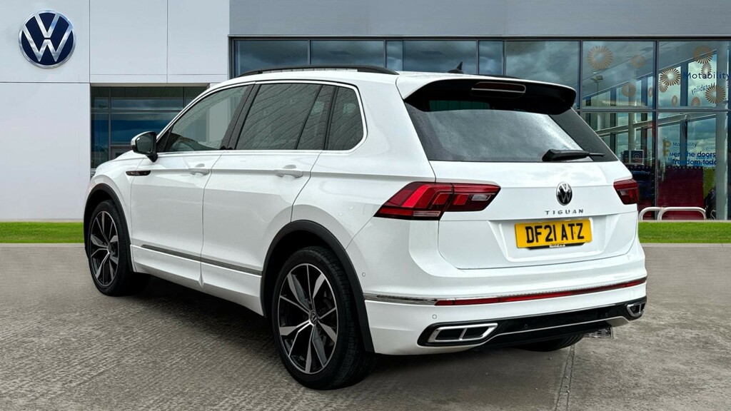 Volkswagen Tiguan Tiguan 1.5 Tsi 150 R-line Dsg DF21ATZ White #3