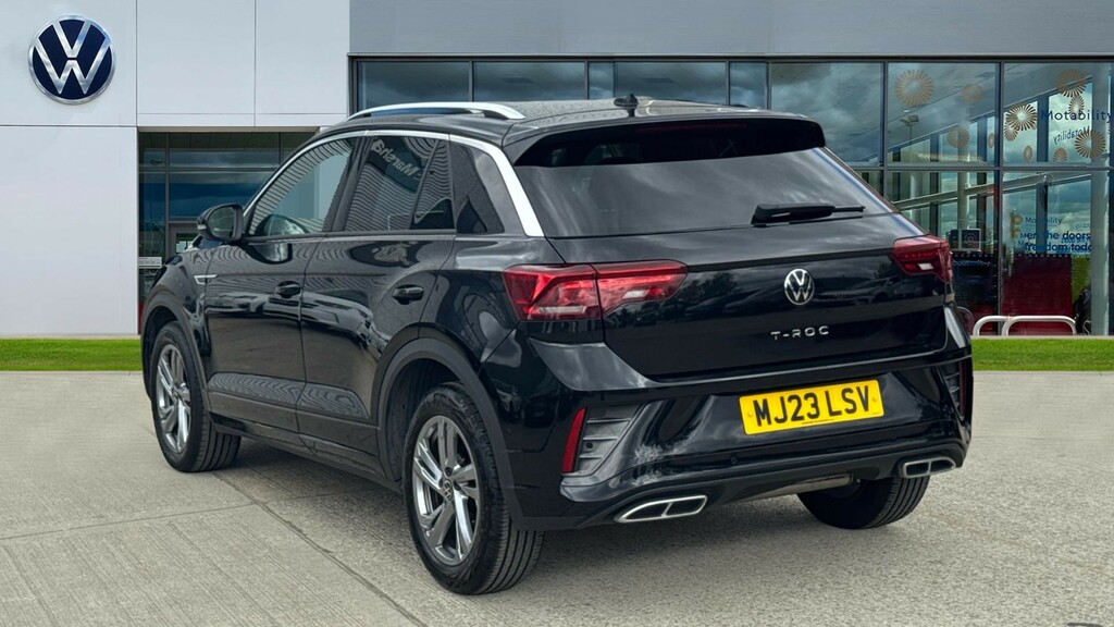 Volkswagen T-Roc T-roc 1.5 Tsi R-line Dsg MJ23LSV Black #3