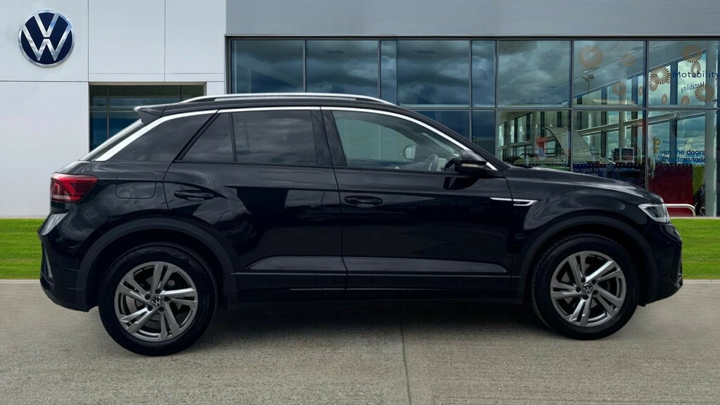 Volkswagen T-Roc T-roc 1.5 Tsi R-line Dsg MJ23LSV Black #4