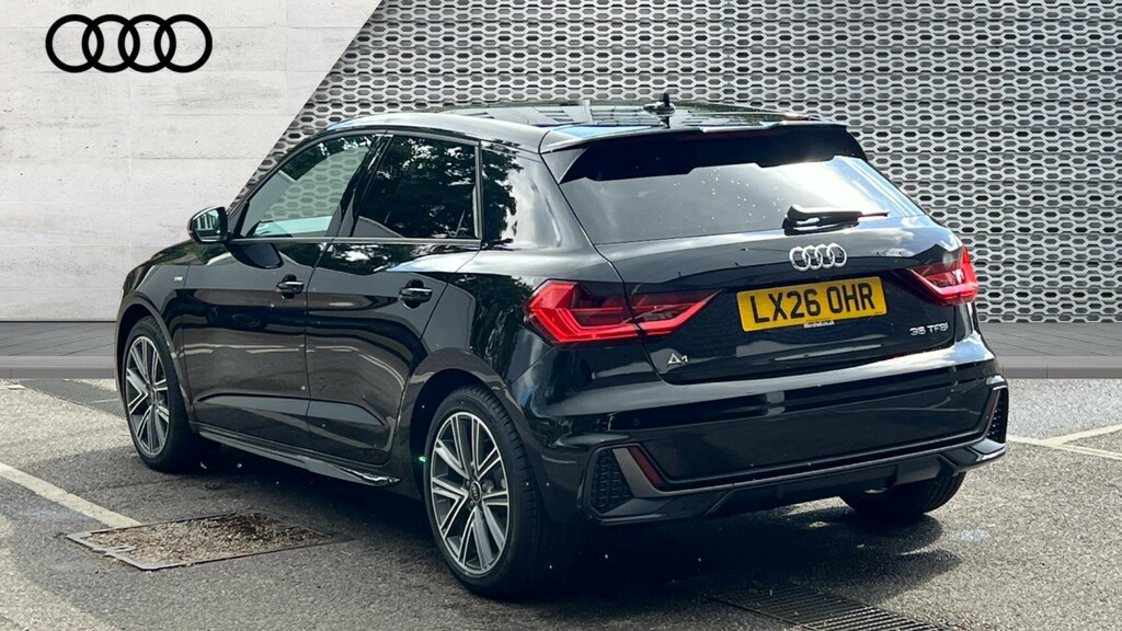 Audi A1 Audi A1 Sportback 35 Tfsi S Line S Tronic Tec LX26OHR Black #3