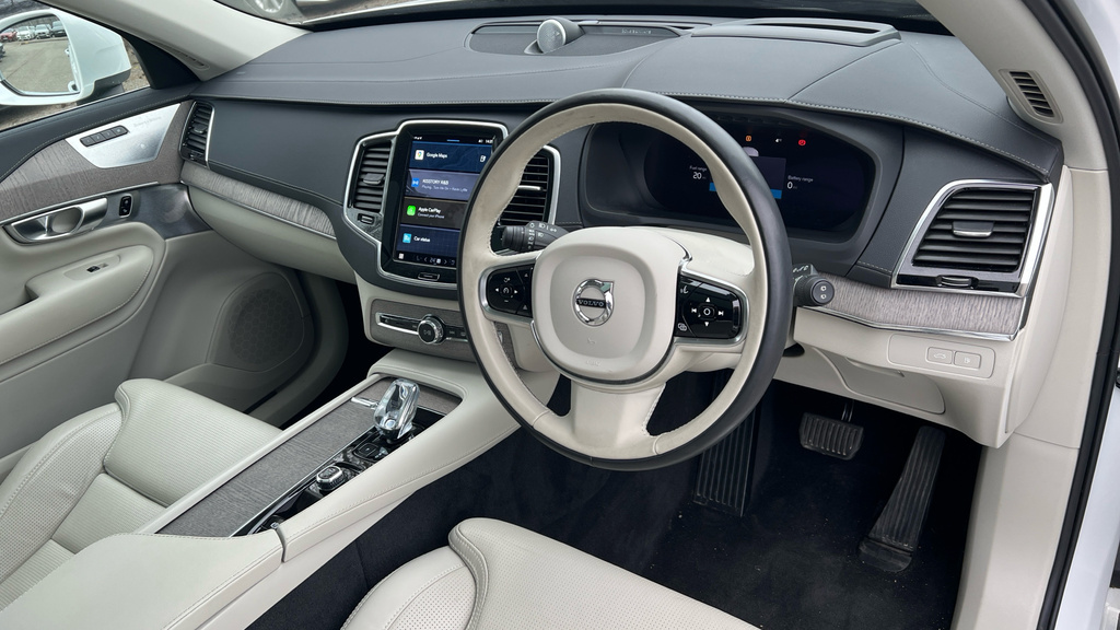 Volvo XC90 Xc90 2.0 T8 455 Rc Phev Ultimate Dark Awd Gt AV23ZYZ White #4