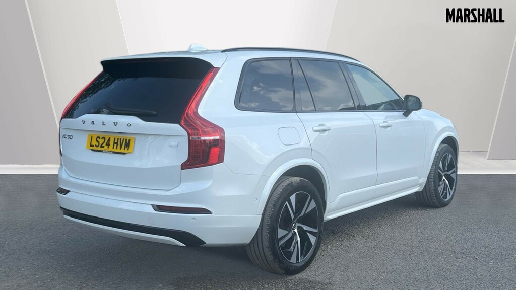 Volvo XC90 Xc90 2.0 T8 455 Rc Phev Plus Dark Awd Geartr LS24HVM White #2