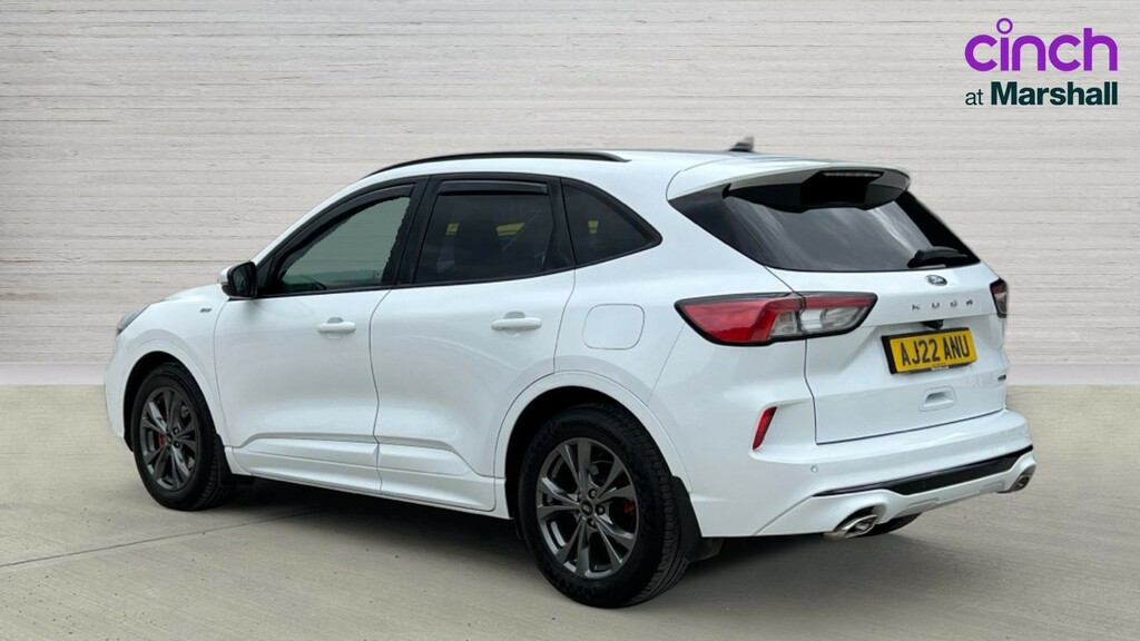 Ford Kuga Kuga 2.0 Ecoblue Mhev St-line Edition AJ22ANU White #5