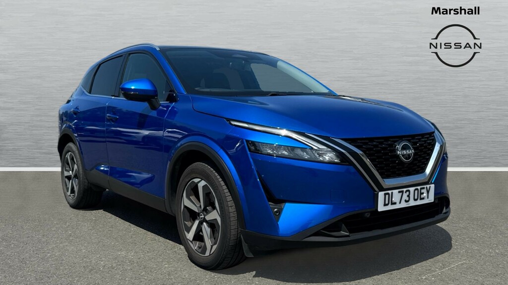 Nissan Qashqai Qashqai 1.3 Dig-t Mh 158 N-connecta Xtronic Blue