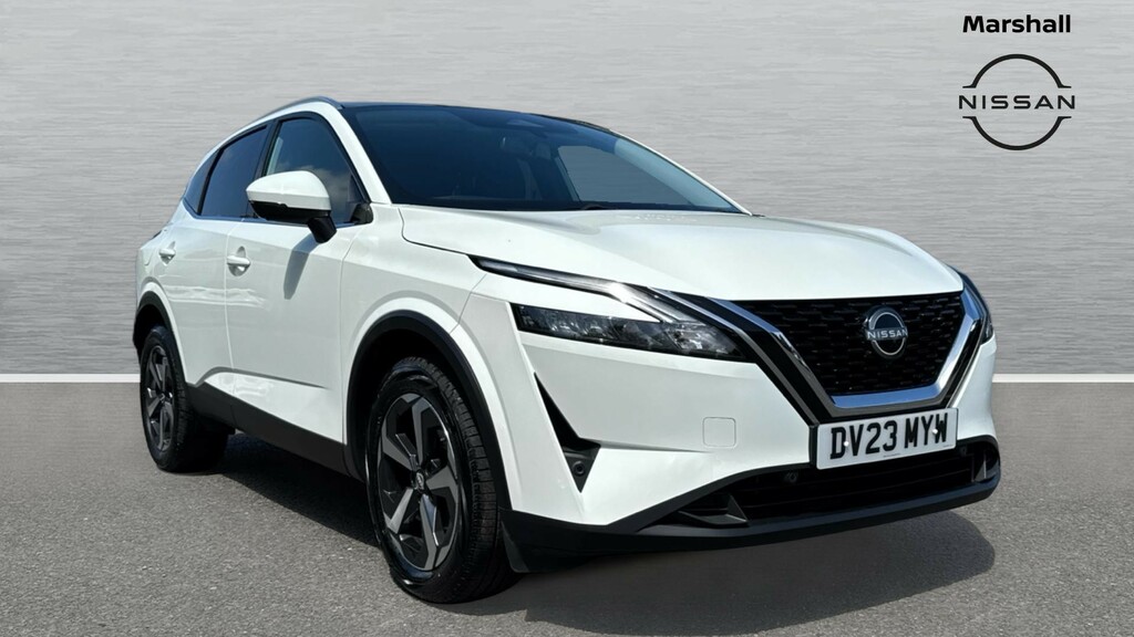 Nissan Qashqai Qashqai 1.3 Dig-t Mh 158 N-connecta Xtronic White