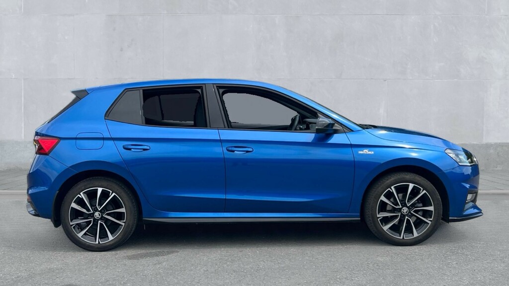 Skoda Fabia Fabia 1.0 Tsi 116 Monte Carlo Edition WG74MYT Blue #4