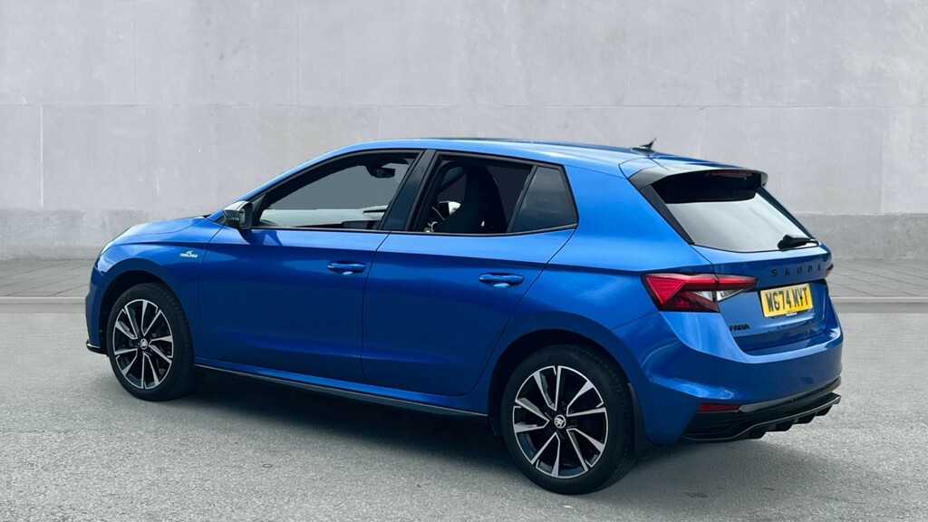 Skoda Fabia Fabia 1.0 Tsi 116 Monte Carlo Edition WG74MYT Blue #3