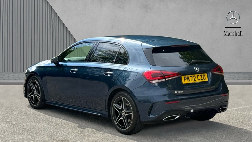 Mercedes-Benz A Class A Class A180 Amg Line Executive PK72CZO Blue #2